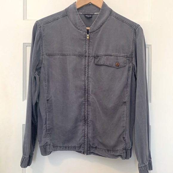 Patagonia Lightweight Dusty Blue Vintage Cotton Jacket - Picture 15 of 16